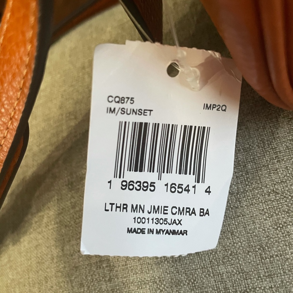 NWT!COACH MINI JAMIE CAMERA BAG(COACH CQ875)IM/SUNSET fast shipping - Picture 6 of 10